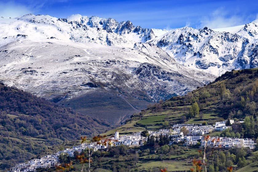 Valles aterrazados de La Alpujarra en Sierra Nevada