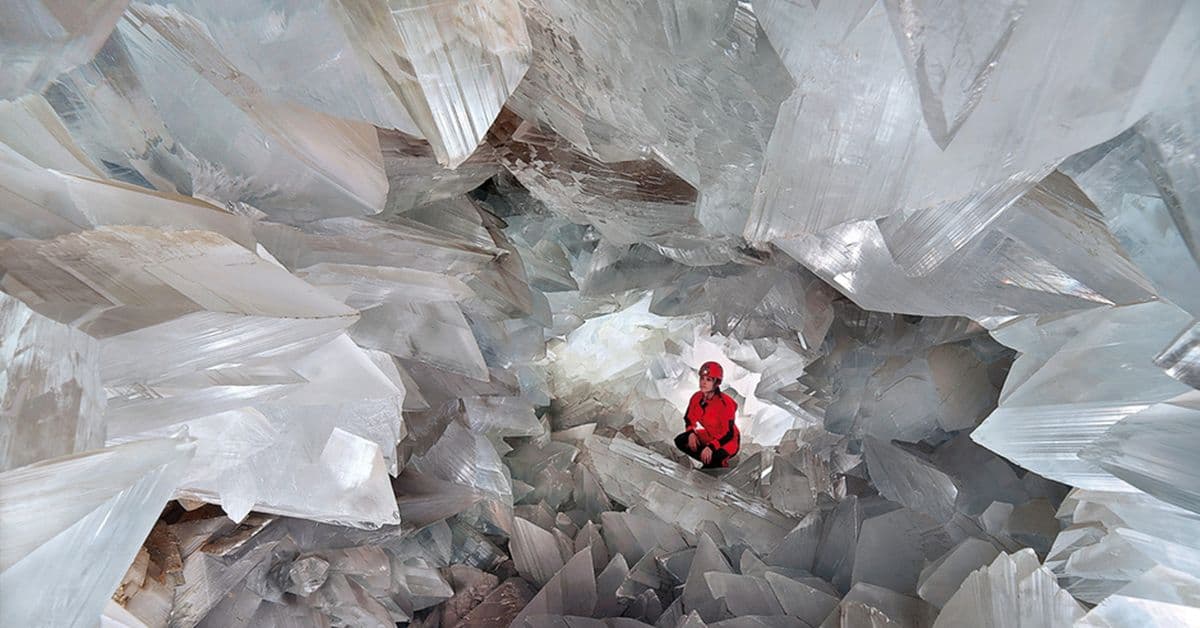 Geoda de Pulpí - cristales gigantes de yeso